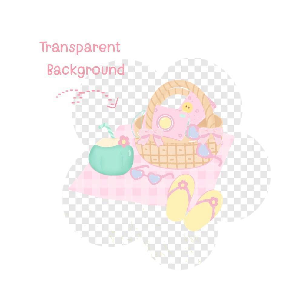 Alternative view of Summer sweet clipart collection 37 PNG files